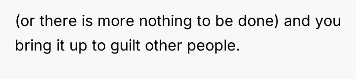 (or there is more nothing to be done) and you...