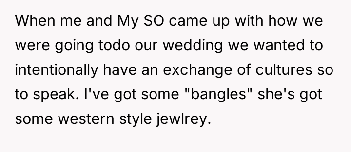 When me and My SO came up with how we...