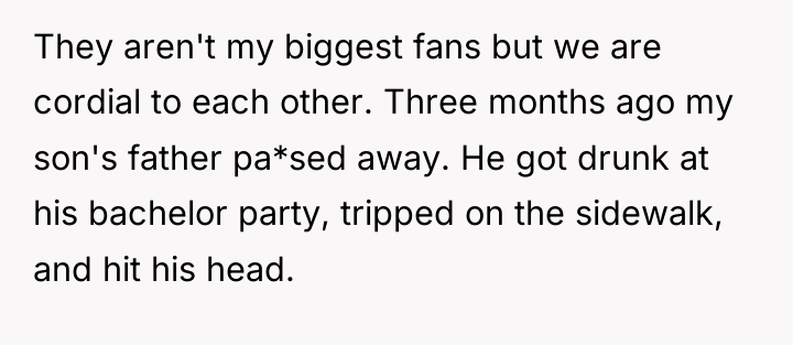 They aren't my biggest fans but we are cordial to...