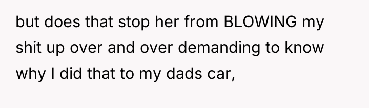 but does that stop her from BLOWING my shit up...