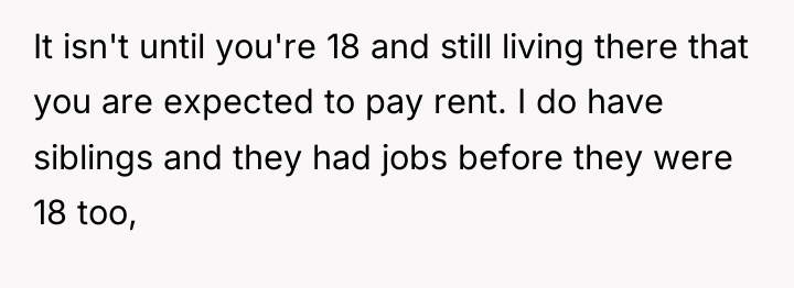 It isn't until you're 18 and still living there that...