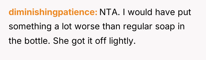diminishingpatience NTA. I would have put something a lot worse...