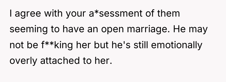 I agree with your a*sessment of them seeming to have...