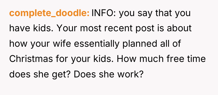 complete_doodle INFO: you say that you have kids. Your most...