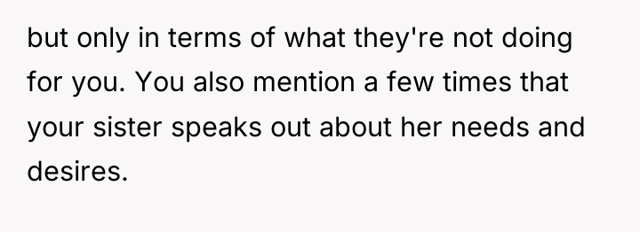 but only in terms of what they're not doing for...