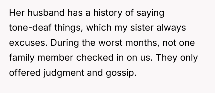 Her husband has a history of saying tone-deaf things, which...