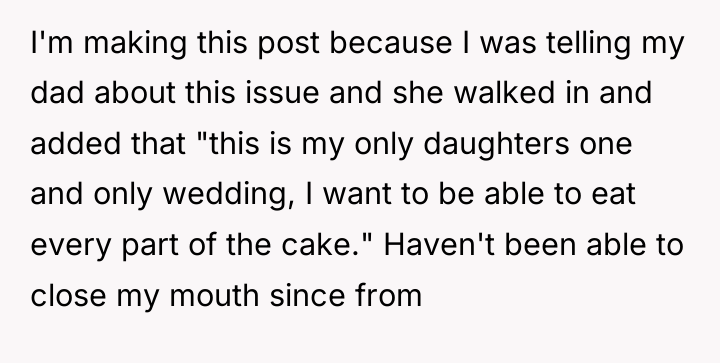 I'm making this post because I was telling my dad...