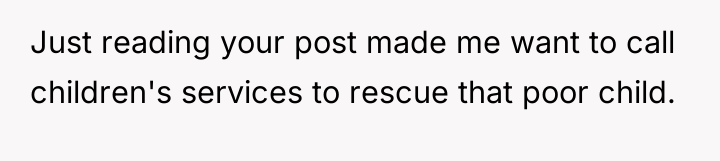 Just reading your post made me want to call children's...