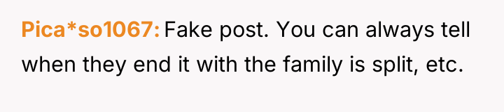 Pica*so1067 Fake post. You can always tell when they end...