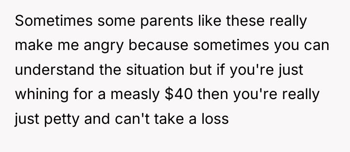 Sometimes some parents like these really make me angry because...