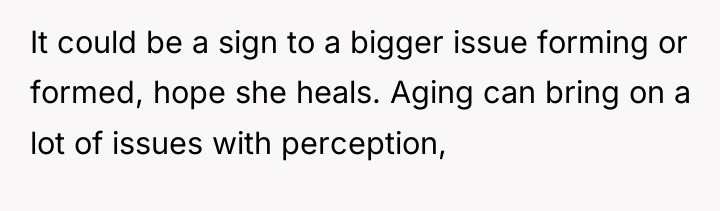 It could be a sign to a bigger issue forming...