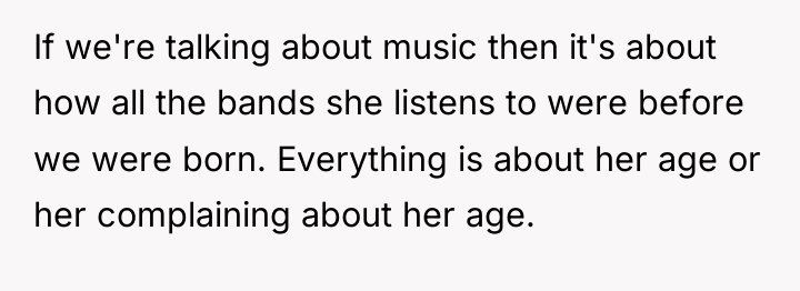 If we're talking about music then it's about how all...