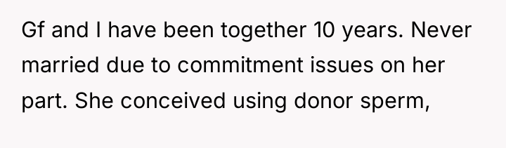 Gf and I have been together 10 years. Never married...