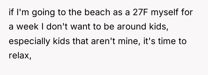 if I'm going to the beach as a 27F myself...