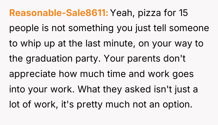Reasonable-Sale8611 Yeah, pizza for 15 people is not something you...