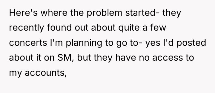 Here's where the problem started- they recently found out about...