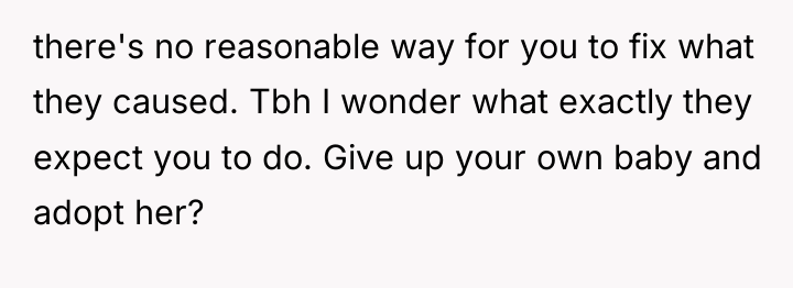 there's no reasonable way for you to fix what they...