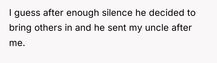 I guess after enough silence he decided to bring others...