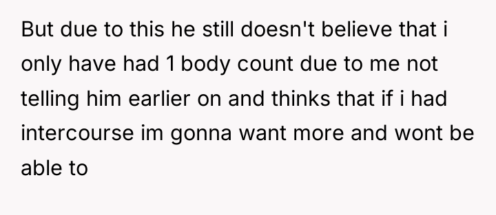 But due to this he still doesn't believe that i...