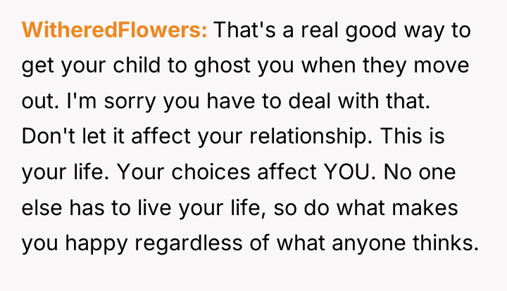 WitheredFlowers That's a real good way to get your child...