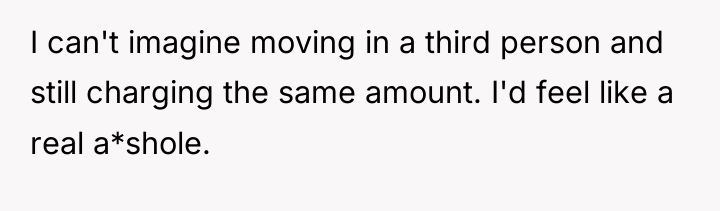 I can't imagine moving in a third person and still...