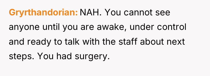 Gryrthandorian NAH. You cannot see anyone until you are awake,...