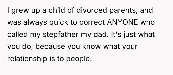 I grew up a child of divorced parents, and was...