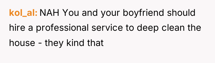 kol_al NAH You and your boyfriend should hire a professional...