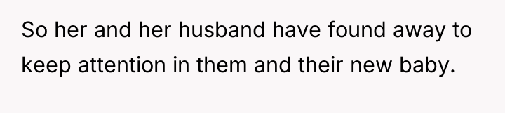 So her and her husband have found away to keep...