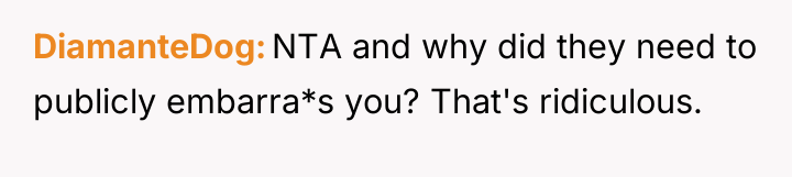 DiamanteDog NTA and why did they need to publicly embarra*s...