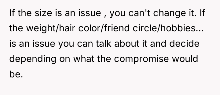 If the size is an issue , you can't change...