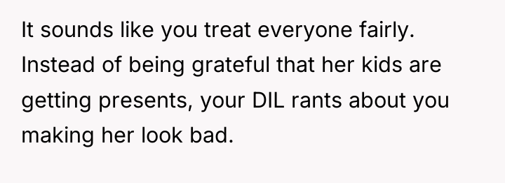 It sounds like you treat everyone fairly. Instead of being...