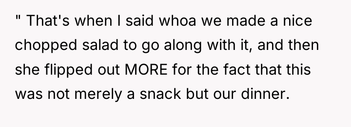 " That's when I said whoa we made a nice...