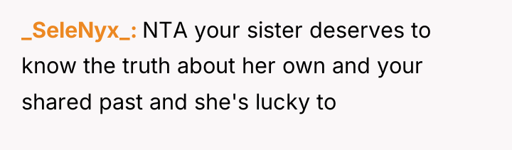 _SeleNyx_ NTA your sister deserves to know the truth about...