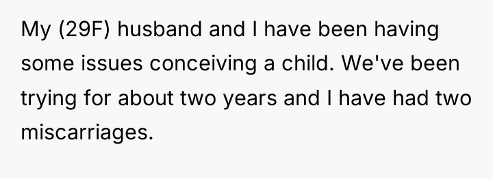 My (29F) husband and I have been having some issues...
