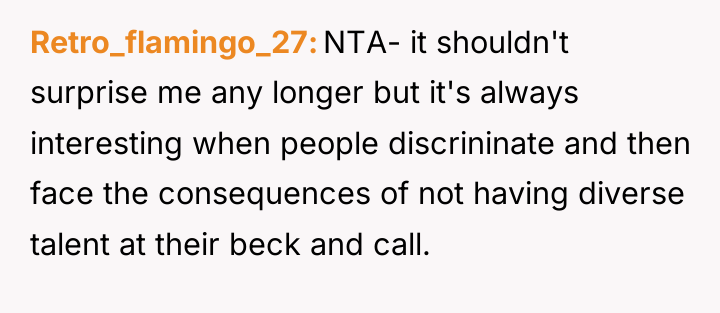 Retro_flamingo_27 NTA- it shouldn't surprise me any longer but it's...