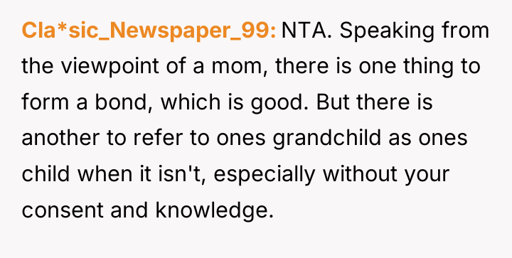 Cla*sic_Newspaper_99 NTA. Speaking from the viewpoint of a mom, there...