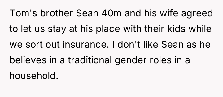 Tom's brother Sean 40m and his wife agreed to let...