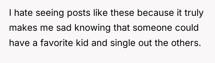 I hate seeing posts like these because it truly makes...