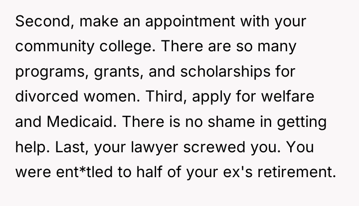 Second, make an appointment with your community college. There are...