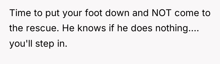 Time to put your foot down and NOT come to...