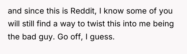 and since this is Reddit, I know some of you...