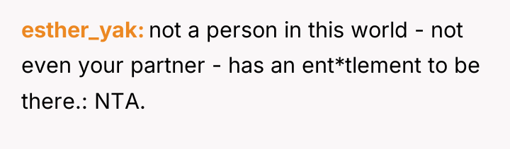 esther_yak not a person in this world - not even...