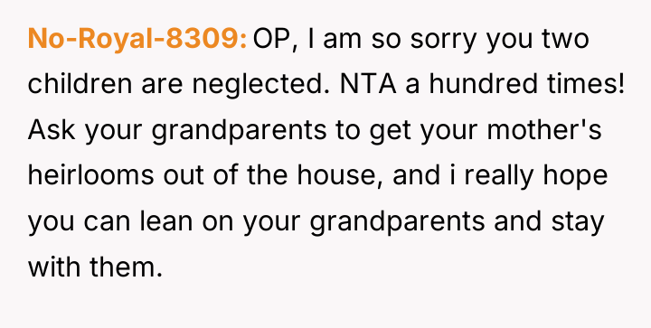 No-Royal-8309 OP, I am so sorry you two children are...