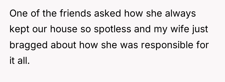 One of the friends asked how she always kept our...