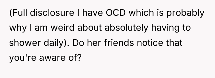 (Full disclosure I have OCD which is probably why I...