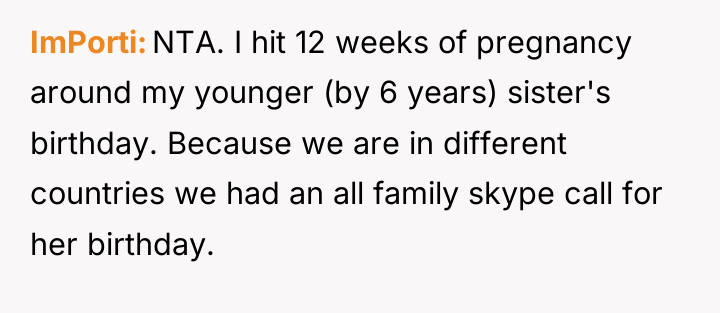 ImPorti NTA. I hit 12 weeks of pregnancy around my...