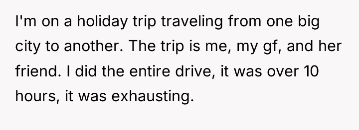 I'm on a holiday trip traveling from one big city...