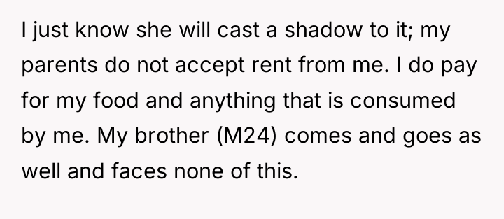 I just know she will cast a shadow to it;...