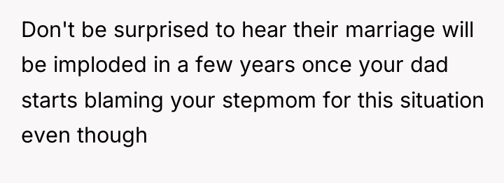 Don't be surprised to hear their marriage will be imploded...